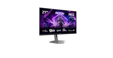Amazon: Ecran PC 27" AOC Agon Pro AG276QZD2AM - OLED, QHD, 240 Hz, 0,03 ms à 359€ (au lieu de 470,46€)