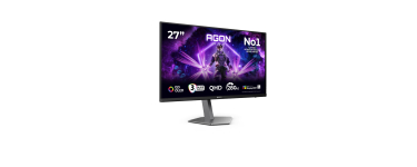 Amazon: Ecran PC 27" AOC Agon Pro AG276QZD2AM - OLED, QHD, 240 Hz, 0,03 ms à 359€ (au lieu de 470,46€)