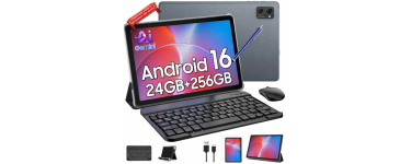 JoyBuy: Tablette TABWEE T20 10,1" 24 Go RAM + 256 Go ROM, clavier/souris/stylo à 99,99€ (au lieu de 199,99€)