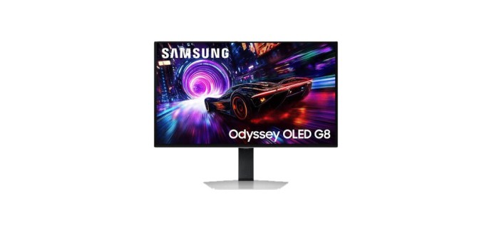 JoyBuy: Samsung ODYSSEY OLED G8 - G81SF 27" 240Hz à 722€ (au lieu de 949,99€)