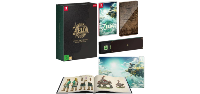 Micromania: Zelda Tears of The Kingdom Edition Collector (Switch) à 99,99€ (au lieu de 149,99€)