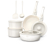 Amazon: Batterie de cuisine 13 pièces Shebinjiesy - Poignées amovibles, antiadhésive, induction à 59,99€