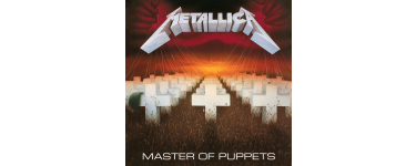 Amazon: Vinyle LP Metallica - Master of Puppets à 19,99€ (au lieu de 28,75€)