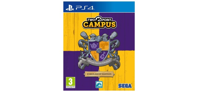 Amazon: Two Point Campus Enrolment Edition (PS4) à 14,36€ (au lieu de 19,99€)
