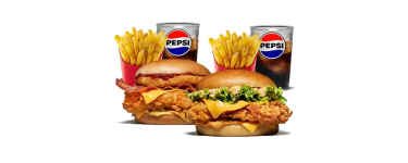 KFC: 2 Menus Colonel Original ou Tower à 10€
