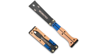 Amazon: Scie Japonaise Pliante Workpro - 310mm, Double Face 11/17 TPI à 10,39€ (au lieu de 13,80€)