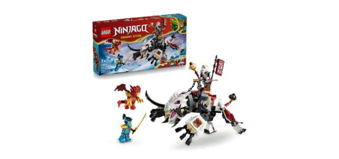 JoyBuy: LEGO® Ninjago Zilvar et Grimtak la bête draconique (71863) à 14,99€ (au lieu de 19,99€)
