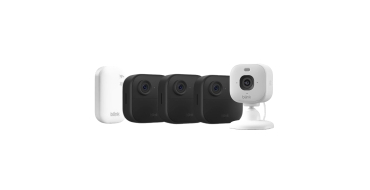 Amazon: Lot de 3 Caméras Blink Outdoor 4 + Blink Mini 2K+ avec module de synchronisation à 66,99€