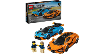 Amazon: LEGO® Speed Champions Lamborghini Revuelto & Huracán STO (77238) à 33,99€