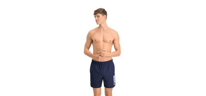 Amazon: Short de bain homme Puma - Taille M à 11,75€ (au lieu de 19€)