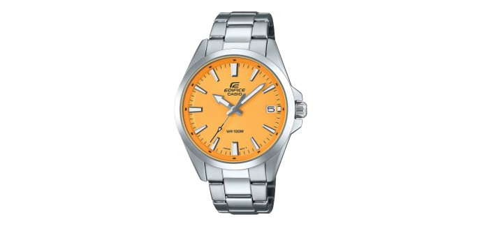 Amazon: Montre Casio Edifice EFV-100 Collection à 69,93€ (au lieu de 86,91€)