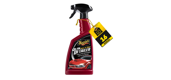 Amazon: Nettoyant pour Peinture Meguiar's - Brillance Éclair, 473 ML à 10,90€ (au lieu de 20,01€)