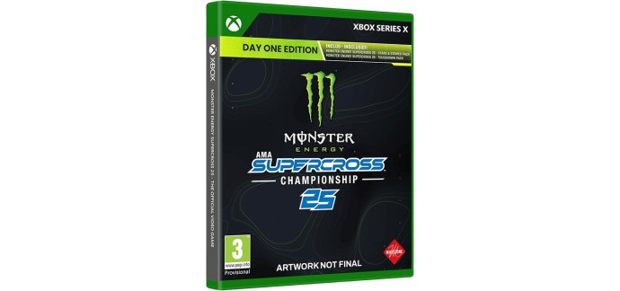Amazon: Monster Energy Supercross 25 (Xbox Series) à 18,3€ (au lieu de 69,99€)