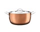 LIDL: SILVERCREST Faitout revêtement cuivre Premium Ø 24 cm - 4L, induction, four 250°C à 39,99€