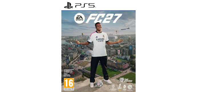 Cdiscount: EA Sports FC 27 (PS5) à 58,78€ (au lieu de 79,99€)