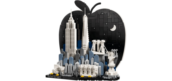 Carrefour: LEGO 21066 New York la Grosse Pomme (LEGO) à 89,24€ (au lieu de 139,99€)