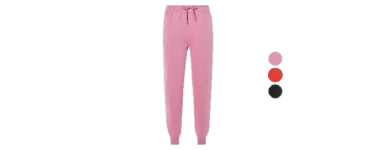 LIDL: ESMARA Pantalon de survêtement femme - molleton brossé, bord-côte chevilles à 5,99€