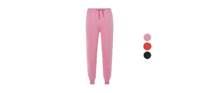 LIDL: ESMARA Pantalon de survêtement femme - molleton brossé, bord-côte chevilles à 5,99€
