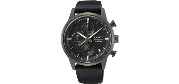 Amazon: Montre automatique Seiko Chronograph Titane SSB387P1 à 249€ (au lieu de 289€)