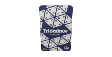 Amazon: TRIOMINOS Voyager - Edition Voyage Boîte Métal à 8,26€ (au lieu de 14,99€)