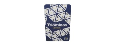 Amazon: TRIOMINOS Voyager - Edition Voyage Boîte Métal à 8,26€ (au lieu de 14,99€)