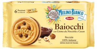 Amazon: Biscuits Barilla Baiocchi Nocciola - 336 g à 1,99€ (au lieu de 2,62€) (via Prévoyez et Économisez)