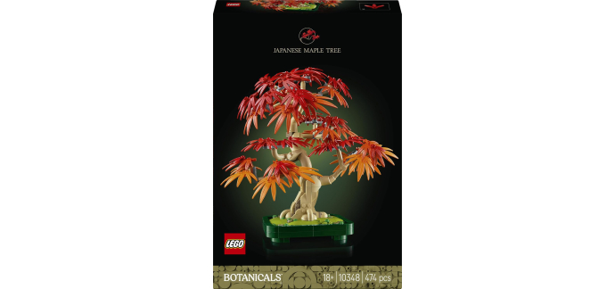 Amazon: LEGO 10348 Bonsaï Érable Japonais à 39,09€ (au lieu de 59,99€)