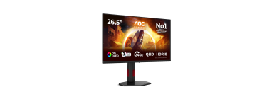 Amazon: Ecran PC 27" AOC Q27G4ZDR - 240Hz QD-OLED, 0.03ms GtG, HDR10 à 329,99€ (au lieu de 379,99€)