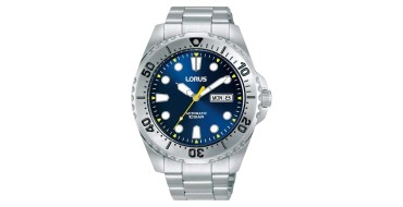 Amazon: Montre automatique Lorus RL473BX9 - Acier inoxydable, cadran bleu à 87,41€ (au lieu de 140€)