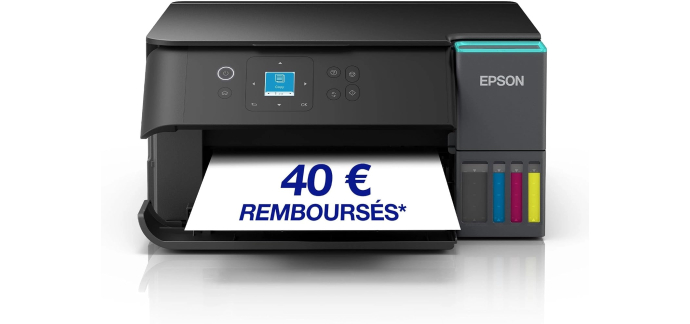 Amazon: Imprimante à réservoirs Epson EcoTank ET-2955 - Recto verso, écran LCD à 209,99€