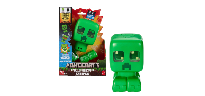 Amazon: Jouet Mattel Minecraft - Mon Creeper interactif à 15,18€ (au lieu de 26,48€)