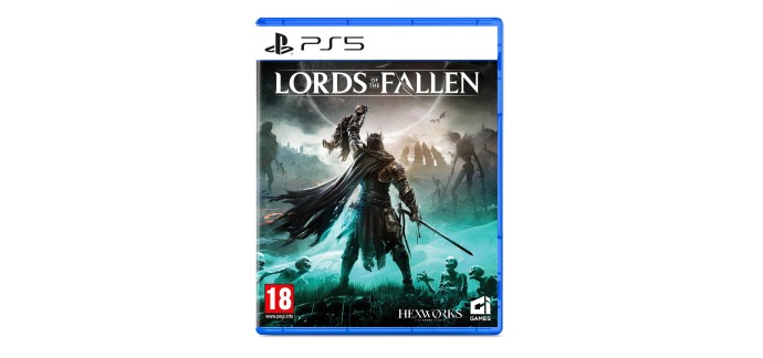Amazon: Lords Of The Fallen sur PS5 à 15,12€ (au lieu de 20,15€)