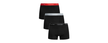 JoyBuy: CALVIN KLEIN Icon Boxers coton stretch Lot de 3 à 24,9€ (au lieu de 44,9€)
