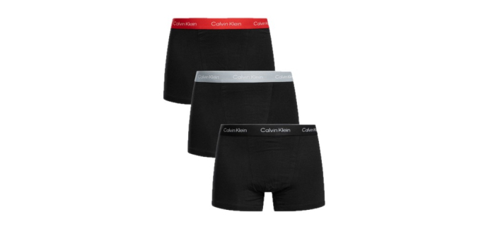 JoyBuy: CALVIN KLEIN Icon Boxers coton stretch Lot de 3 à 24,9€ (au lieu de 44,9€)