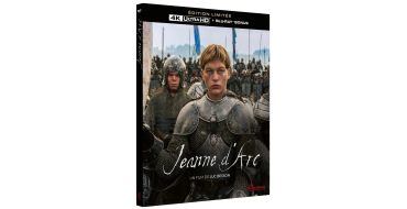 Amazon: Coffret Blu-Ray 4K Jeanne d'Arc - 4K Ultra HD + Blu-ray bonus et boitier avec fourreau à 14,99€