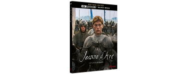 Amazon: Coffret Blu-Ray 4K Jeanne d'Arc - 4K Ultra HD + Blu-ray bonus et boitier avec fourreau à 14,99€