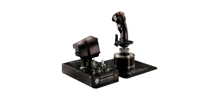 Amazon: Joystick & Manette des gaz Thrustmaster Hotas Warthog - Pour PC à 399,90€ (au lieu de 498,50€)