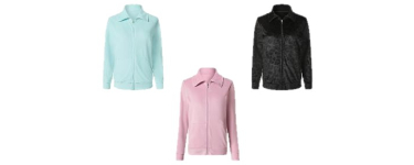 LIDL: ESMARA Veste détente en velours femme à 4,99€ (au lieu de 11,99€)