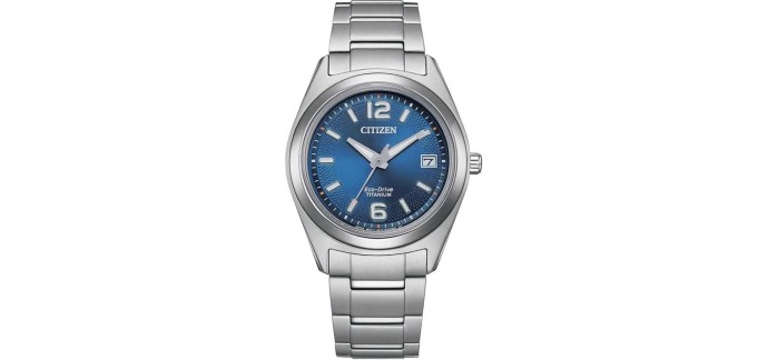 Amazon: Montre Citizen Eco-Drive FE6151-82L - Bleu à 145,92€ (au lieu de 199€)
