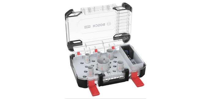 Amazon: Set de Scies Cloches Bosch PRO Multi Material Power Change Plus - 9 Pièces à 76€