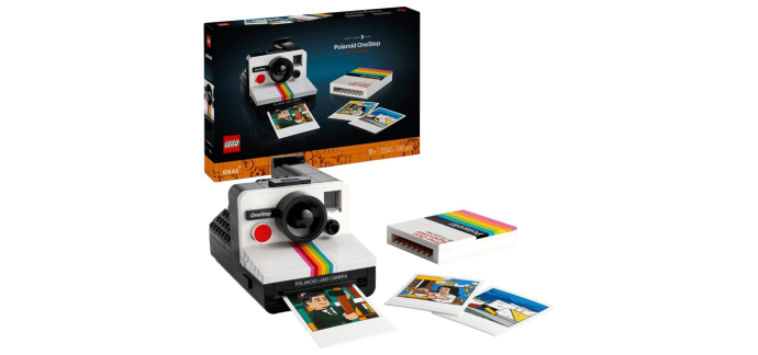 Amazon: Lego IDEAS Polaroid OneStep SX70 21345 (Jouet) à 54,67€ (au lieu de 79,99€)