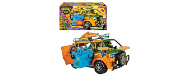Amazon: Jouet Tortues Ninja Camion Lance Pizza - Compatible Figurines 12 cm, Dès 4 Ans à 24,99€
