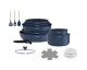 Cdiscount: Batterie de cuisine ARTHUR MARTIN 18 pièces - Tous feux dont induction, revêtement céramique, poigné