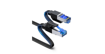 Amazon: Câble Ethernet UGREEN Cat 8 - RJ45 40 Gbps, 2000 MHz, plat nylon tressé, cuivre 26AWG, 1 m à 6,49€