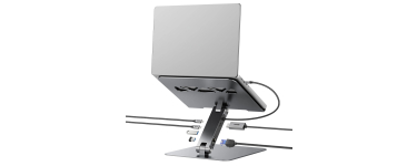 Amazon: Support ordi portable avec station d'accueil Benfei - USB-C 6-en-1, HDMI 4K 60 Hz, Ethernet Gigabit,