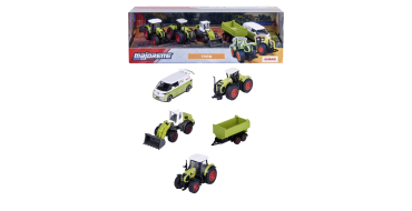 Amazon: Ferme Class 5 Pièces Majorette Giftpack - Véhicules à Roues Libres, Echelle 1/64ème à 8,68€