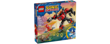 Amazon: Lego Sonic Knuckles contre l’Egg Crusher 77005 (Jouet) à 20,99€ (au lieu de 39,99€)