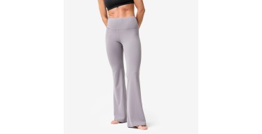 Decathlon: KIMJALY Legging de yoga et pilates flare et doux femme, gris à 14,99€ (au lieu de 29,99€)