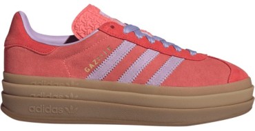 Kickz: Adidas Originals Gazelle Bold Femme Rouge à 59,98€ (au lieu de 119,95€)