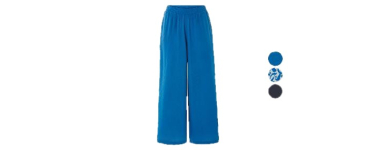 LIDL: ESMARA Pantalon wide-leg femme - 100% viscose, taille élastique à 5,99€ (au lieu de 12,99€)